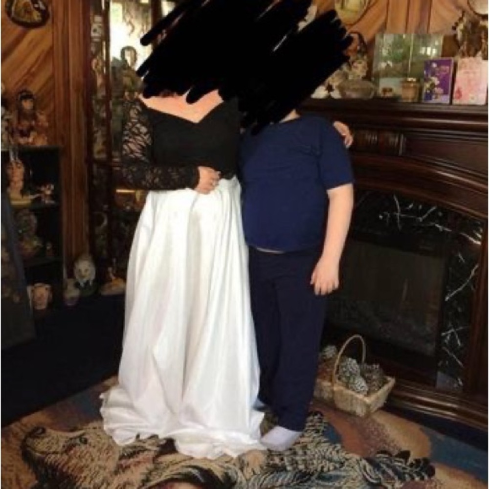 2 Piece Prom Dress
